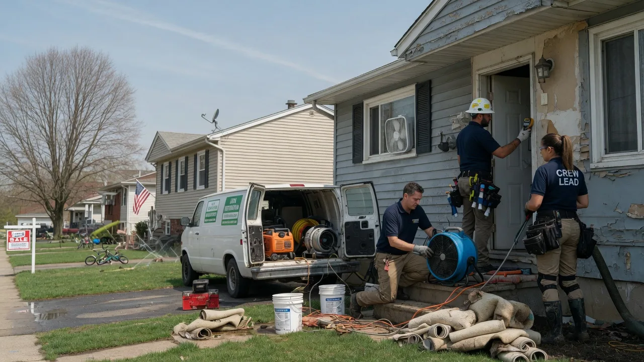 Flood Cleanup in Tremont City, OH near me