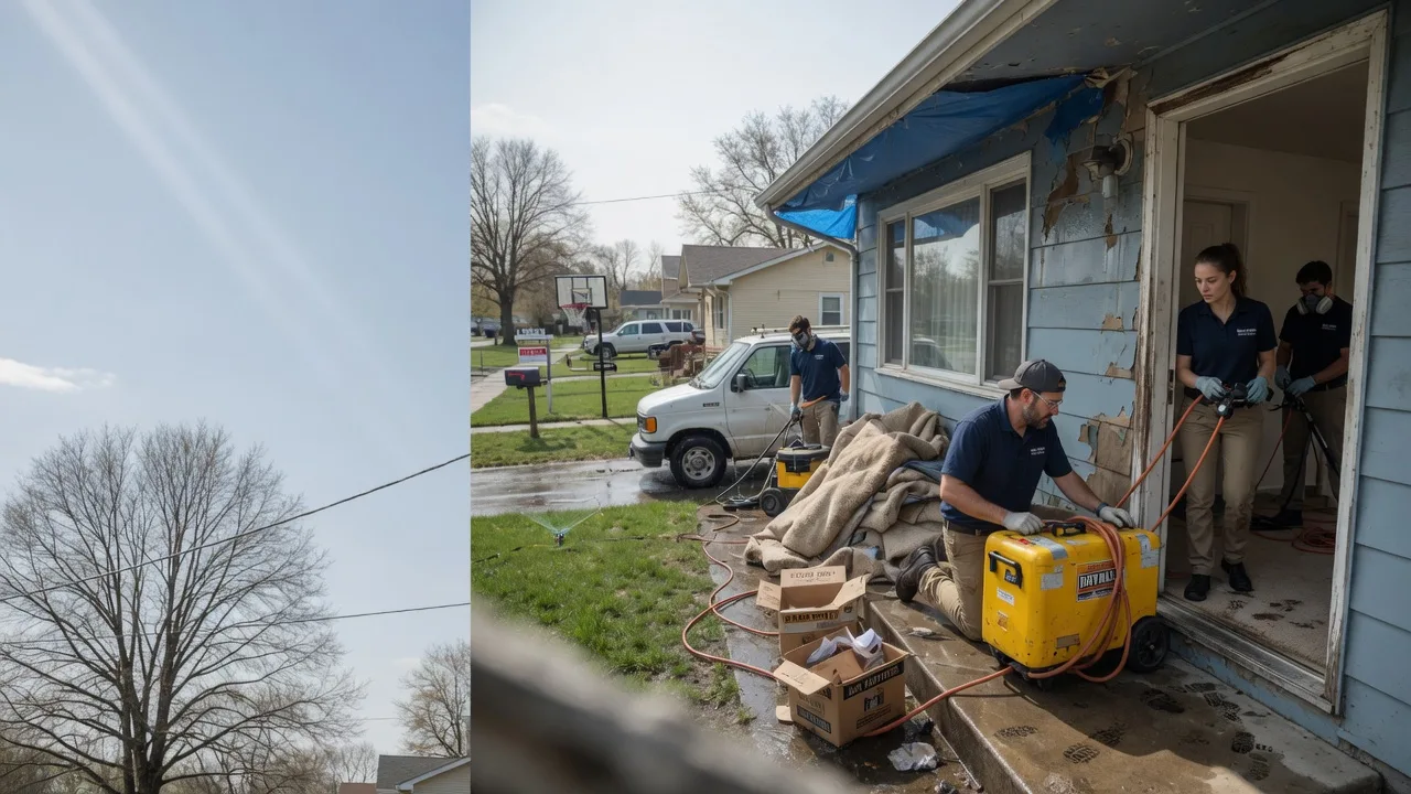 Basement Flood Cleanup in Tremont City, OH near me
